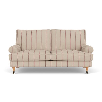 Large 2 Seater - Raspberry - Compton Stripe