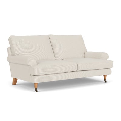 Large 2 Seater - Natural - Broadway Stripe