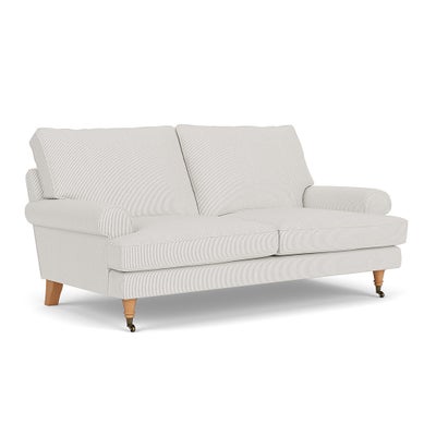 Large 2 Seater - Grey - Broadway Stripe