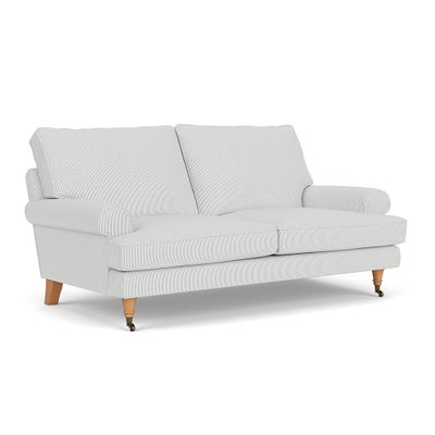 Large 2 Seater - Duck Egg - Broadway Stripe