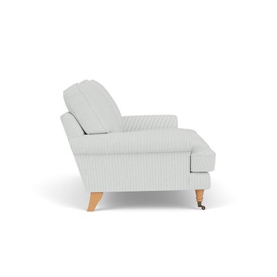 Large 2 Seater - Duck Egg - Broadway Stripe