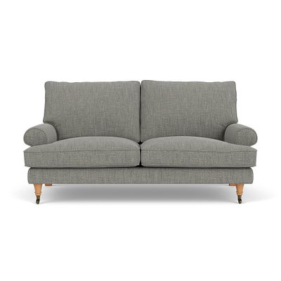 Large 2 Seater - Grey marl - Rustic weave