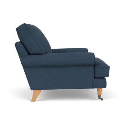 Armchair - Indigo - House linen mix