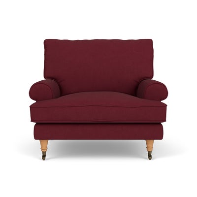 Armchair - Rosehip - House linen mix