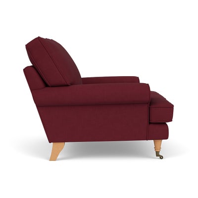 Armchair - Rosehip - House linen mix