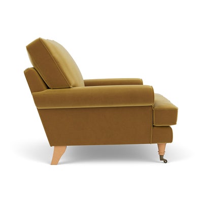 Armchair - Mustard - Matt Velvet