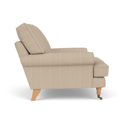 Armchair - Natural - Compton Stripe