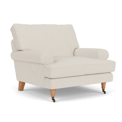 Armchair - Natural - Broadway Stripe
