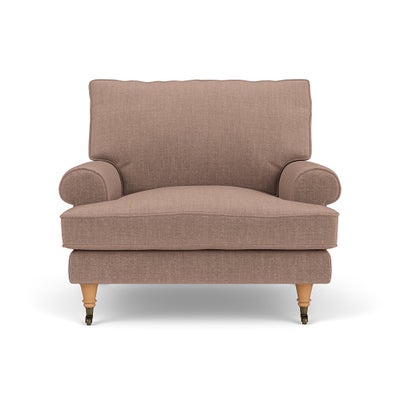 Armchair - Dusky Rose - Eco Chenille