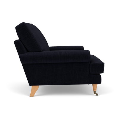 Armchair - Ink - Eco Chenille