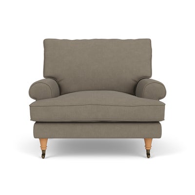 Armchair - Mid Grey - House Linen Mix