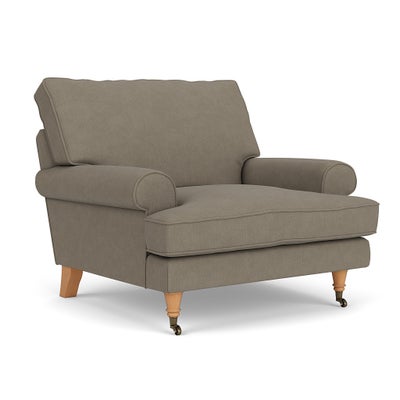 Armchair - Mid Grey - House Linen Mix