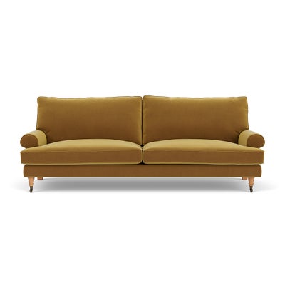 4 Seater - Mustard - Matt Velvet