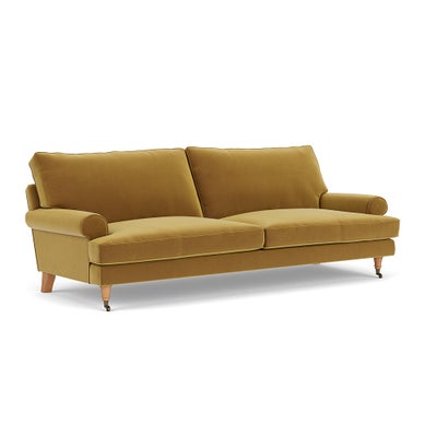 4 Seater - Mustard - Matt Velvet
