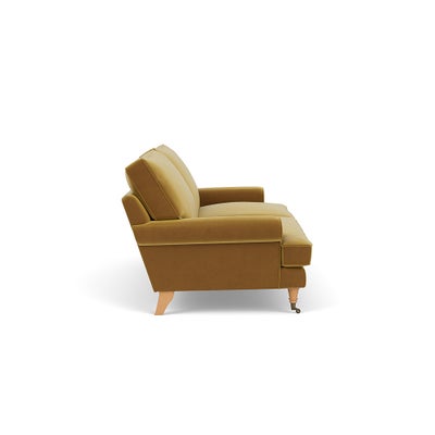 4 Seater - Mustard - Matt Velvet