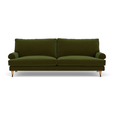 4 Seater - Forest Green - Matt Velvet