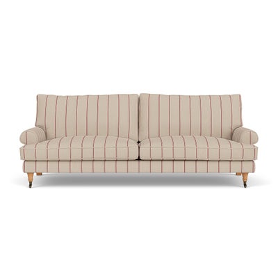 4 Seater - Raspberry - Compton Stripe