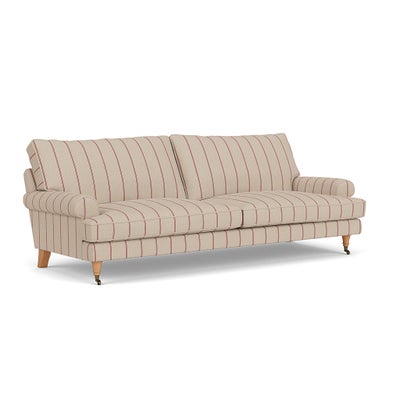 4 Seater - Raspberry - Compton Stripe