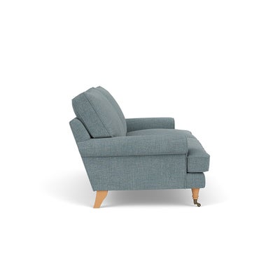 3 Seater - Teal marl - Rustic weave