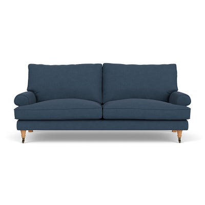 3 Seater - Indigo - House linen mix