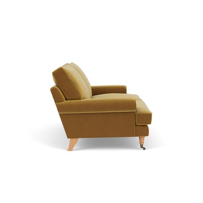 3 Seater - Mustard - Matt Velvet