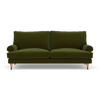 3 Seater - Forest Green - Matt Velvet