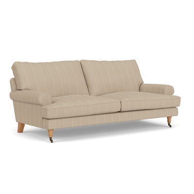 3 Seater - Natural - Compton Stripe