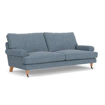 3 Seater - Mid Blue - Aquaclean Oxford