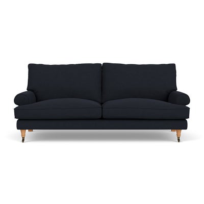 3 Seater - Ink - House Linen Mix