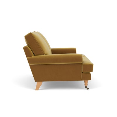 2 Seater - Mustard - Matt Velvet