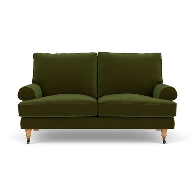 2 Seater - Forest Green - Matt Velvet
