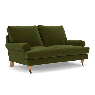 2 Seater - Forest Green - Matt Velvet