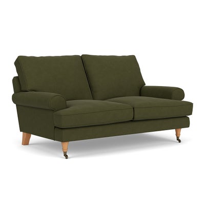 2 Seater - Forest Green - House Linen Mix