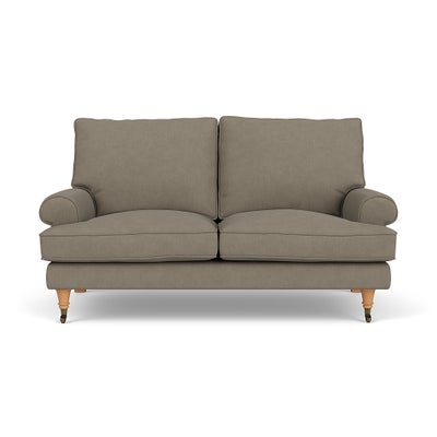 2 Seater - Mid Grey - House Linen Mix