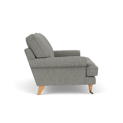 2 Seater - Grey marl - Rustic weave