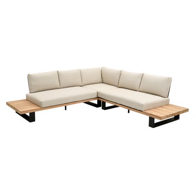 Corner Sofa Lounge Set - Teak