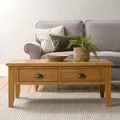 Coffee Table with Drawers