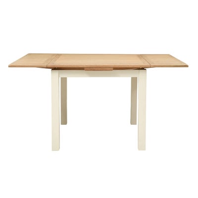 Square Extending Dining Table and 4 Dining Chairs Set