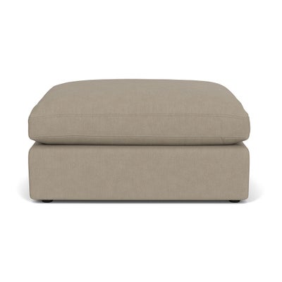 Foot Stool - Dove Grey - House Linen Mix