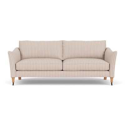 4 Seater - Flax - Kingham Stripe
