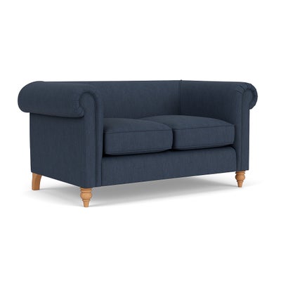 2 Seater - Indigo - Luxury Italian Linen