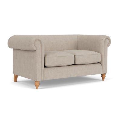 2 Seater - Natural - Luxury Italian Linen