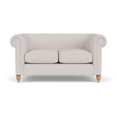 2 Seater - Soft White - Luxury Italian Linen