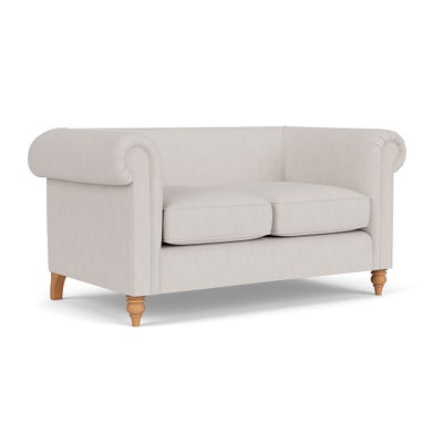 2 Seater - Soft White - Luxury Italian Linen