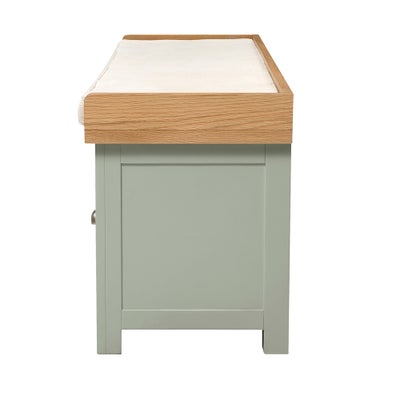 Four Drawer Shoe Bench