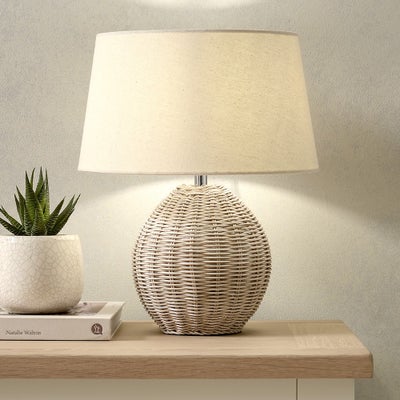 Rattan Medium Table Lamp