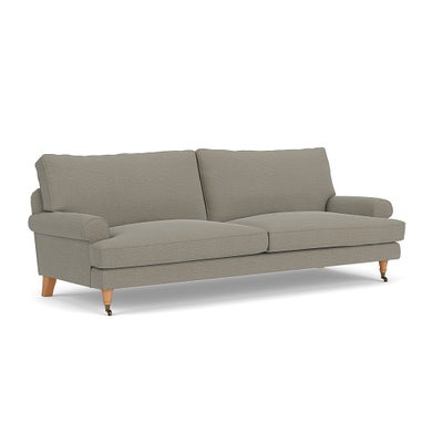 4 Seater - Flax - Rustic Weave