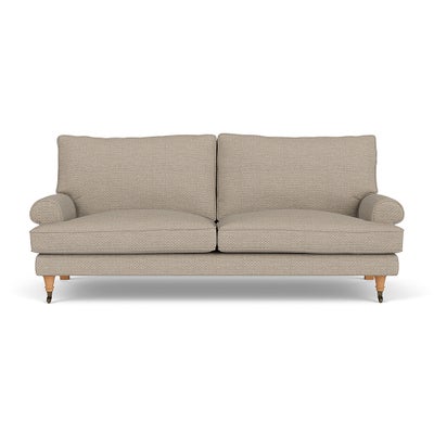 3 Seater - Natural - Herringbone Weave