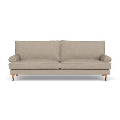 4 Seater - Natural - Herringbone Weave
