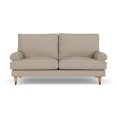 Large 2 Seater - Natural - Herringbone Weave